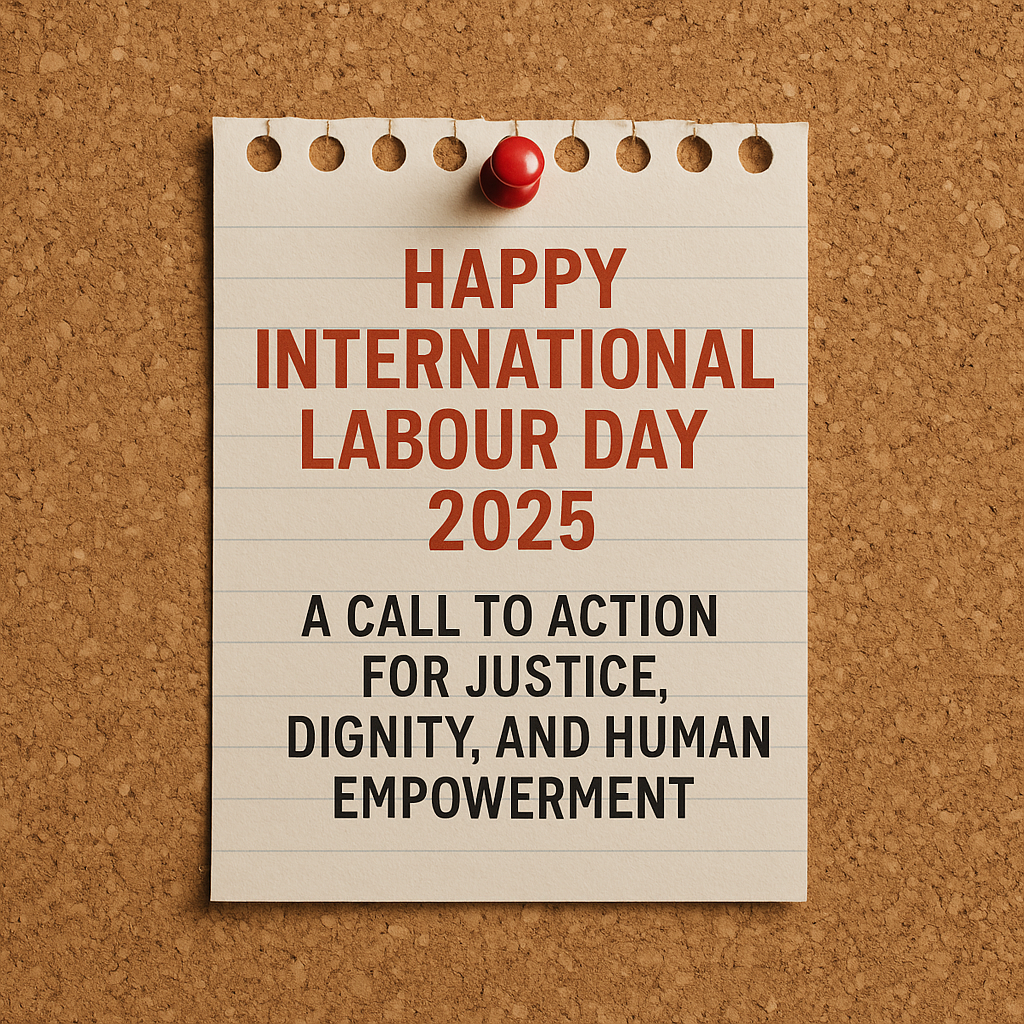 Happy International Labour Day 2025 A Call to Action for Justice Dignity and Human Empowerment