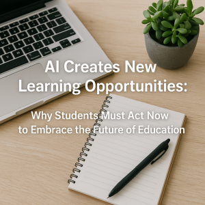 AI Creates New Learning Opportunities Why Students Must Act Now to Embrace the Future of Education