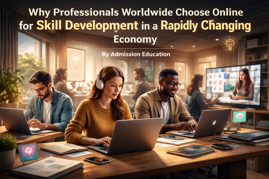 Why Professionals Worldwide Choose Online for Skill Development in a Rapidly Changing Economy