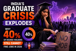 India’s graduate crisis explodes Why 40% of degree holders still cannot find jobs in 2026