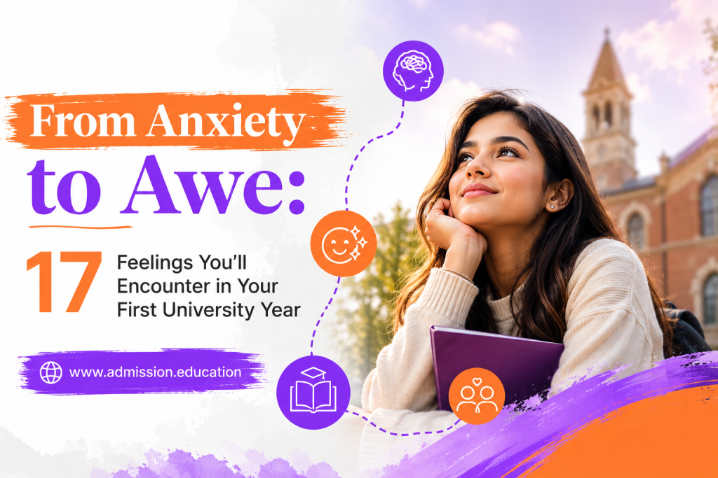 From Anxiety to Awe 17 Feelings You’ll Encounter in Your First University Year