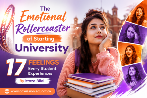 The university shock nobody warns you about 17 powerful emotions every student faces before finding their place By Irtaza Bilal