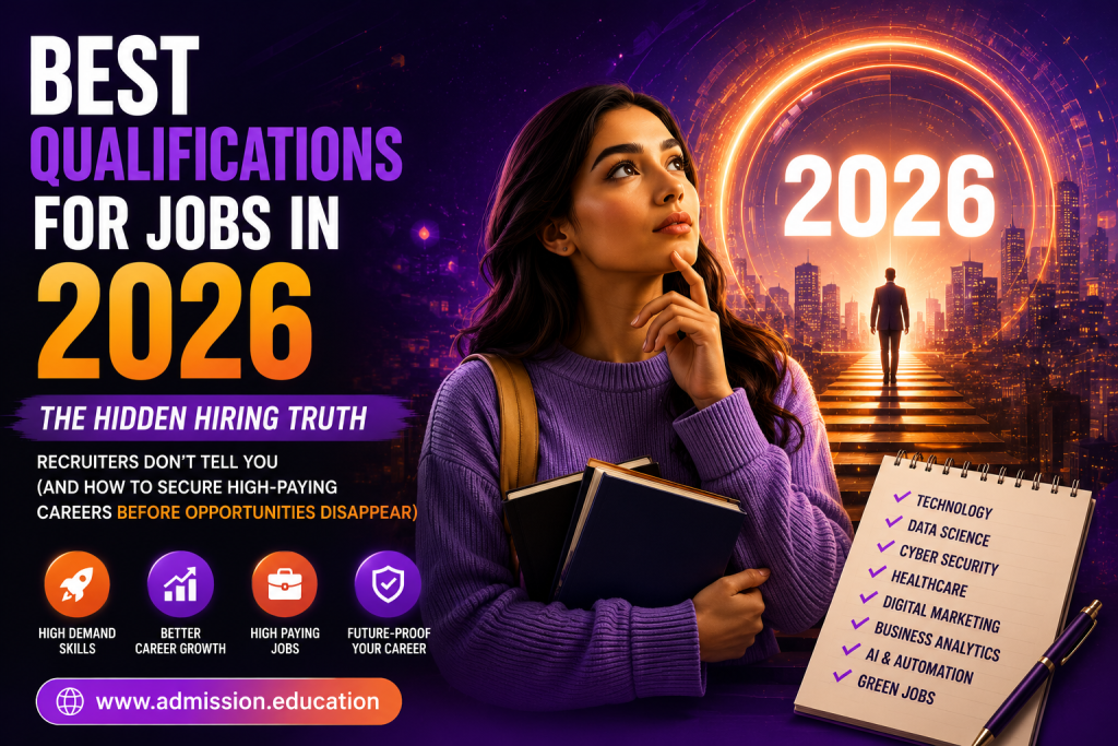 Best Qualifications for Jobs in 2026 The Hidden Hiring Truth Recruiters Don’t Tell You (And How to Secure High-Paying Careers Before Opportunities Disappear)