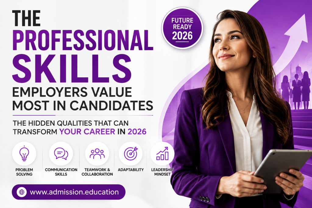 The Professional Skills Employers Value Most in Candidates The Hidden Qualities That Can Transform Your Career in 2026